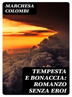 cover image of Tempesta e bonaccia